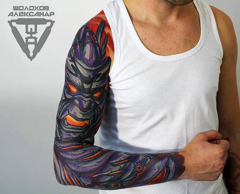 Ärmel-Tattoo