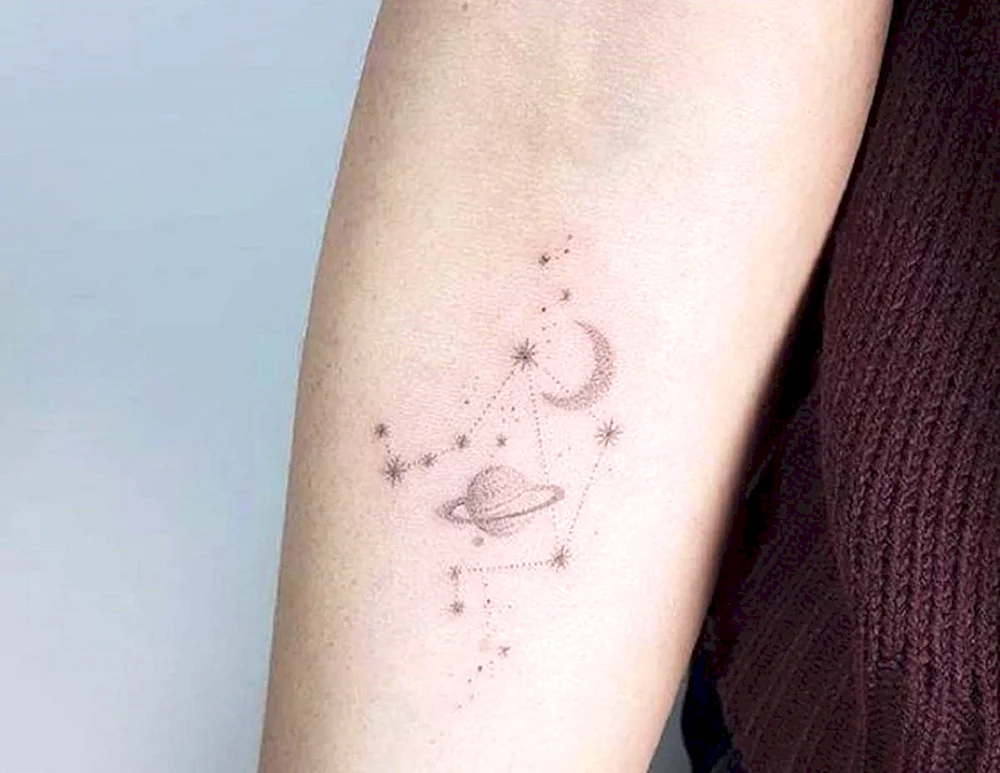 Sagittarius-Tattoo-Sternbild
