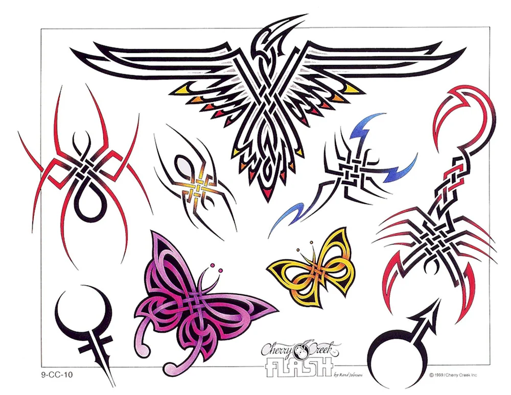 Einfache Tattoo-Skizzen