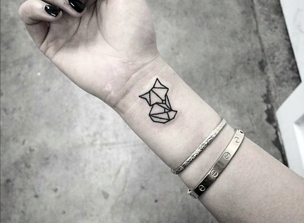 Geometrische Tattoos