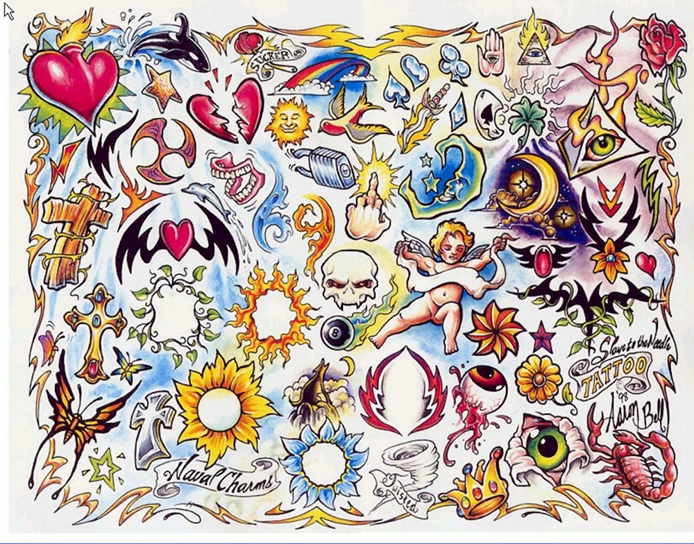 Unkomplizierte Tattoos