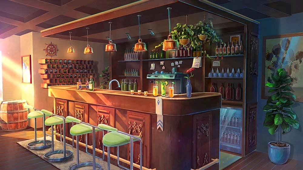 Levi in Bar