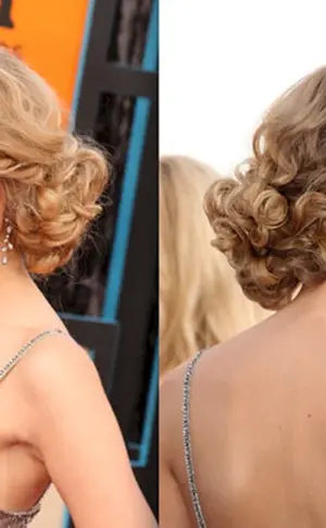 Taylor Swift mit Locken