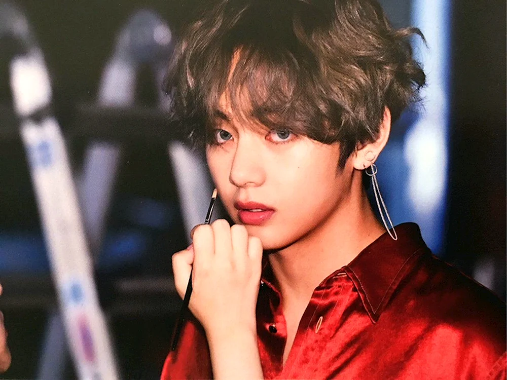 Taehen BTS 2021 lockig