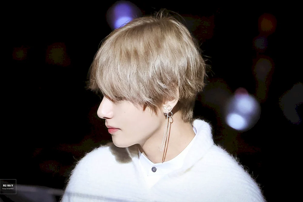 Taehyun BTS blond