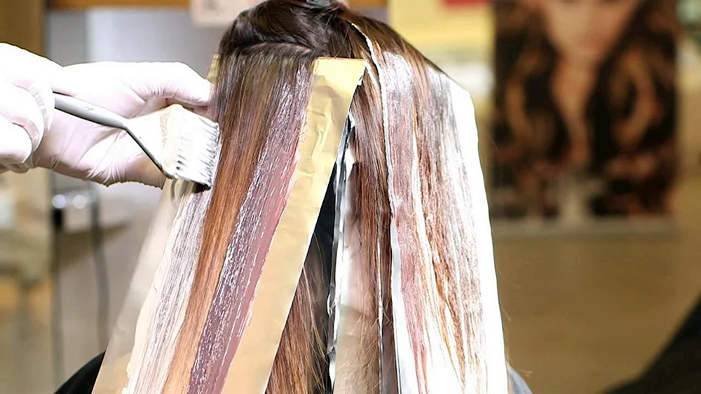 Blurtechnik in der Haarfärbung