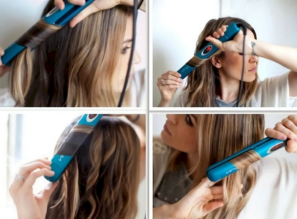 Techniken zum Locken mit dem Glätteisen