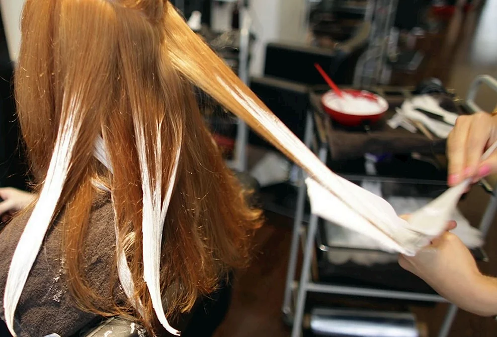 Balayage Färbetechnik