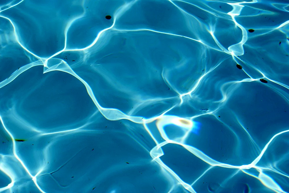 Blendung auf dem Wasser