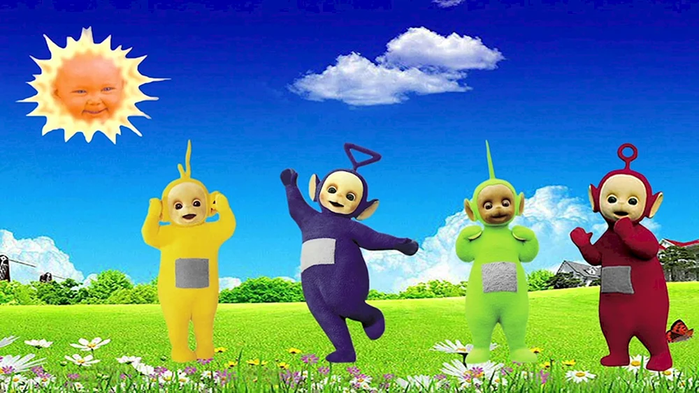Telepoosie Tinky Winky winky Dipsy Lyalya