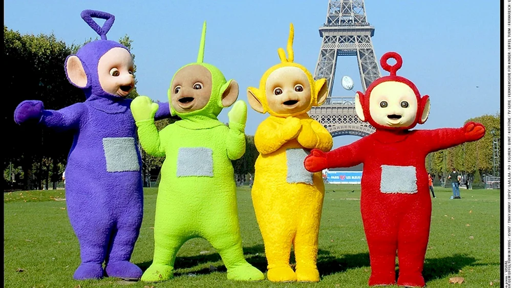 Die Teletubbies tinky-winky Lyalya von