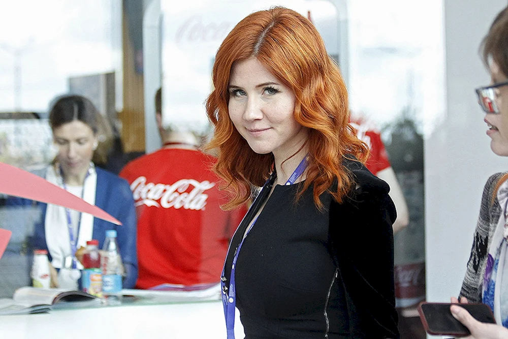 Anna Chapman Fernsehmoderatorin Anna Chapman