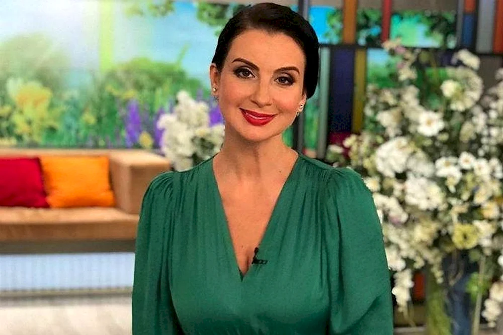 Fernsehmoderatorin Ekaterina Strizhenova