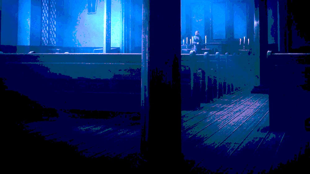Dunkel Zimmer Hintergrund Gacha