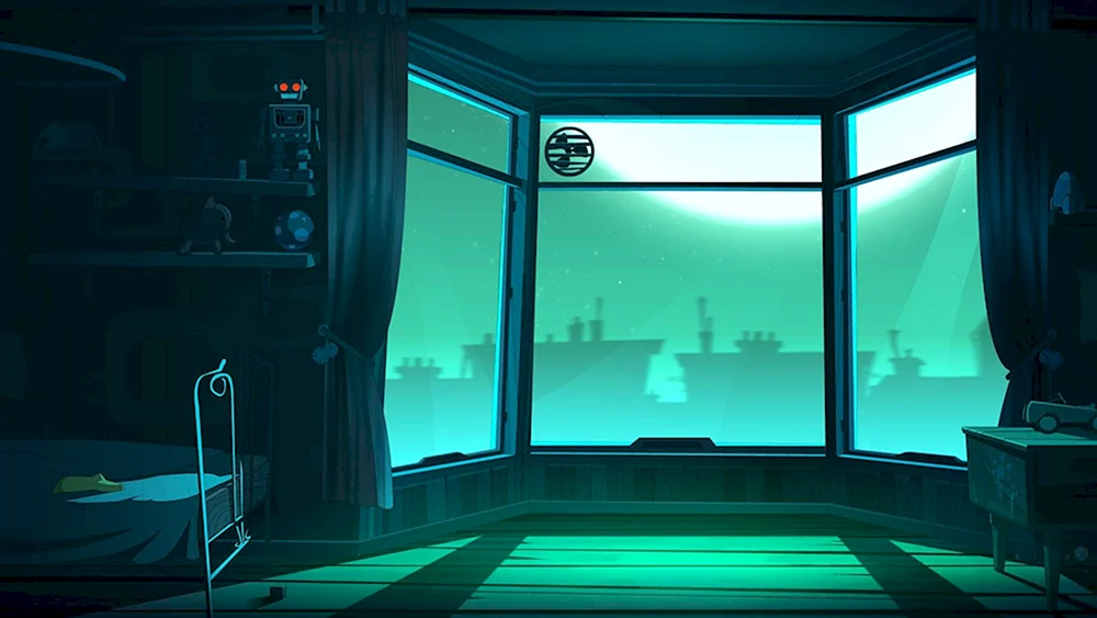 Dark room background gacha lief