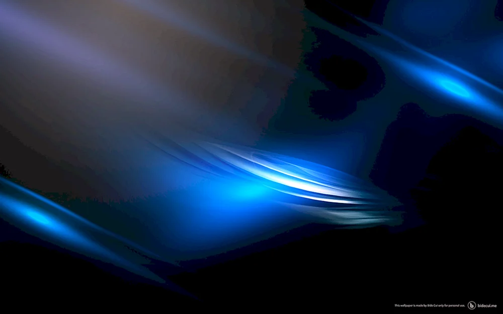 Blaue Abstraktion