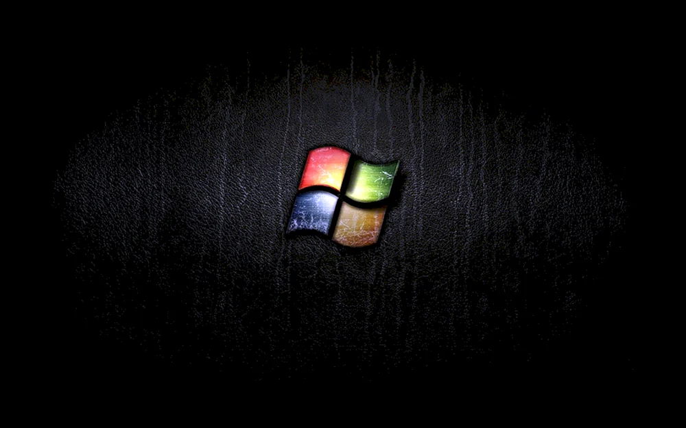 Windows-Desktop dunkel