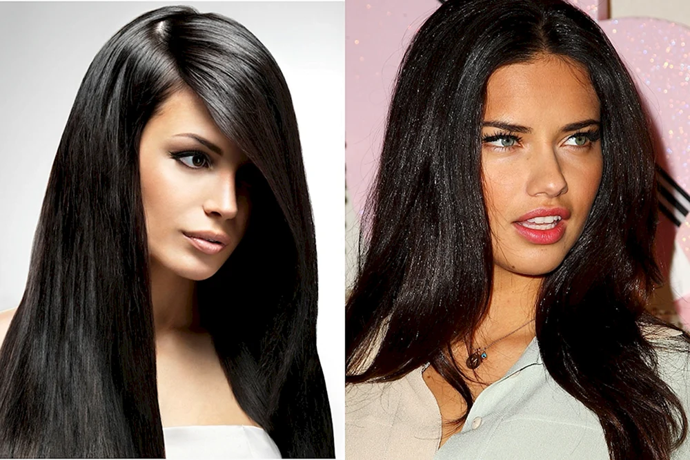 Dunkle aschbraune Haarfarbe