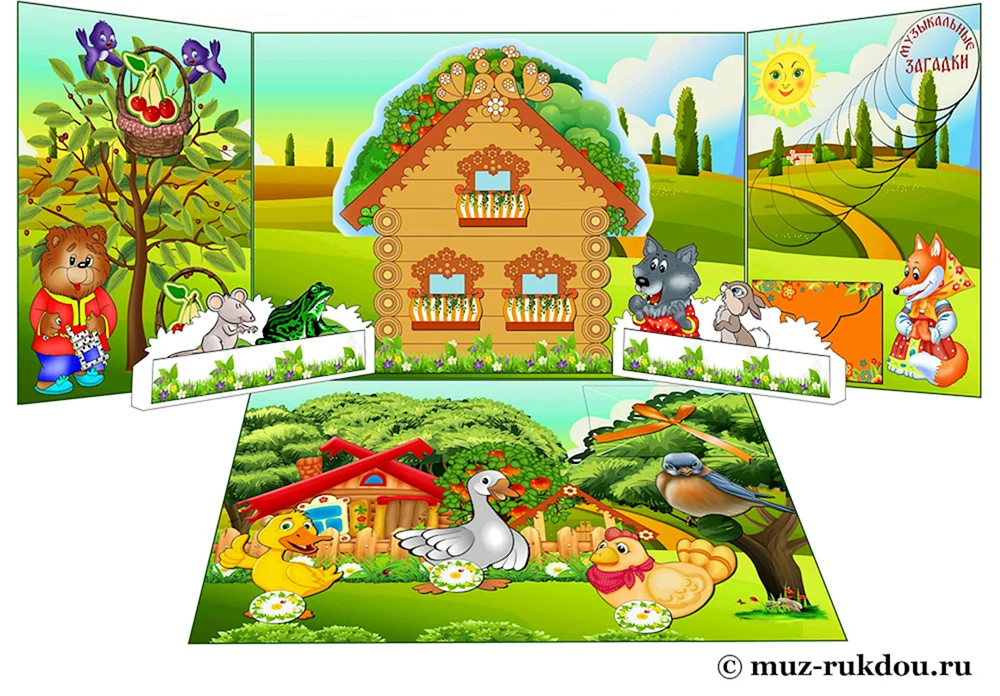 Alphabet der Farben für Kindergarten