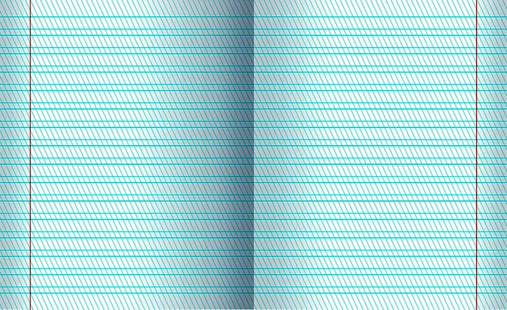 12 l. Notizbuch. Schrägstrich Leuchtturm t5012t2zel4