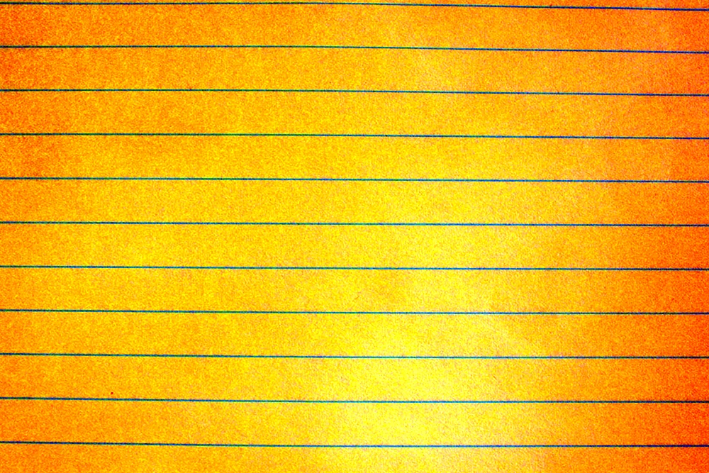 Notizbuchblatt