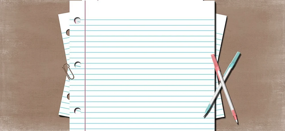 Linien-Notizbuch-Hintergrund