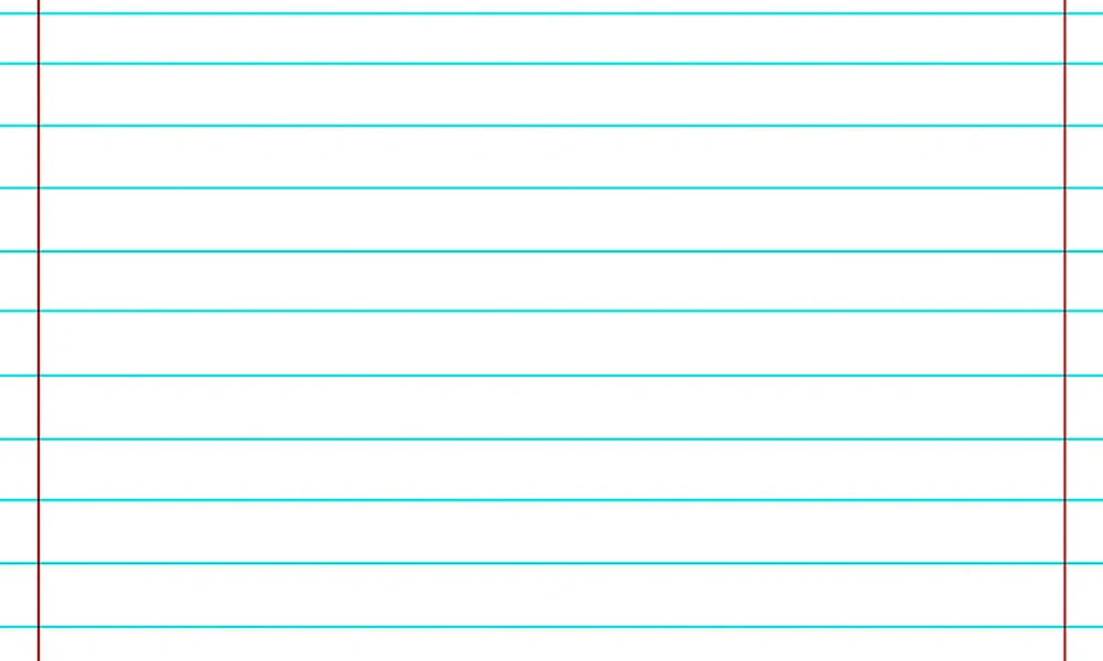 Breit liniertes Notizbuch-Hintergrund