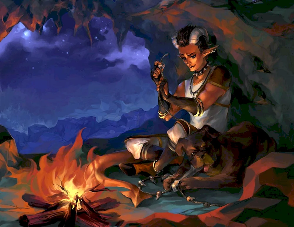 Tiefling Kunst
