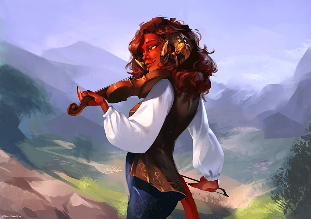 Tiefling Barde