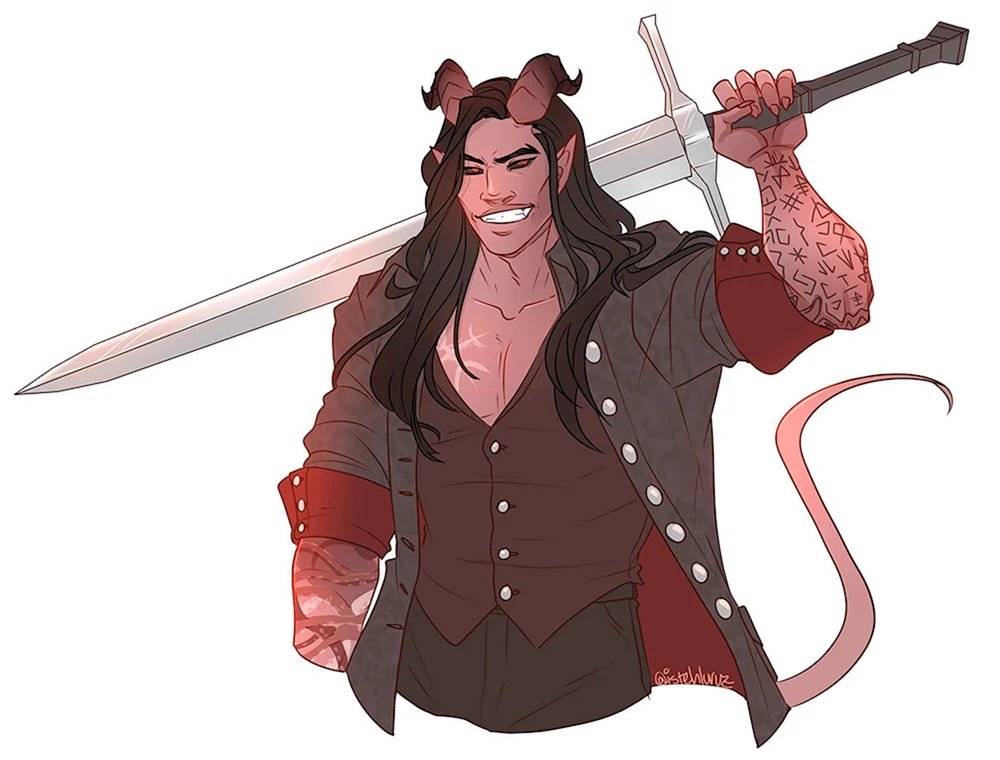 Tiefling Dämon