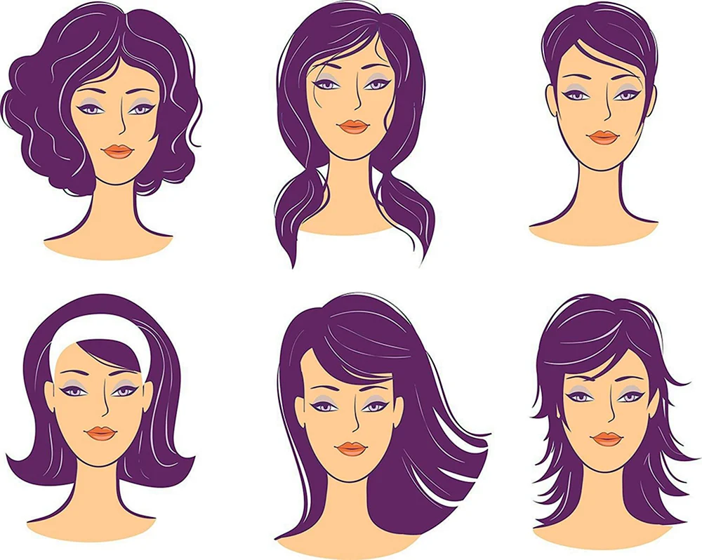 Gesichtsformen für Frauen