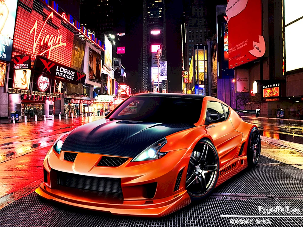 Nissan Skyline r34 racing