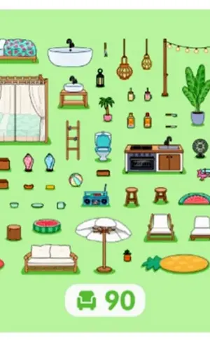 Toca boca Papiermöbel