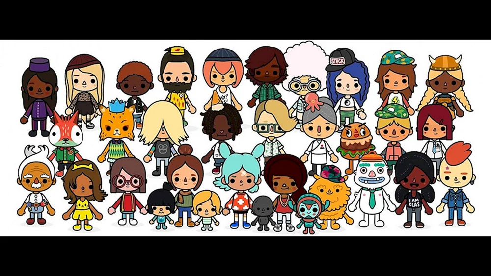 Toca Boca Life Figuren
