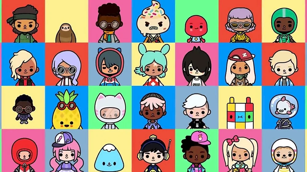 Toca World Helden