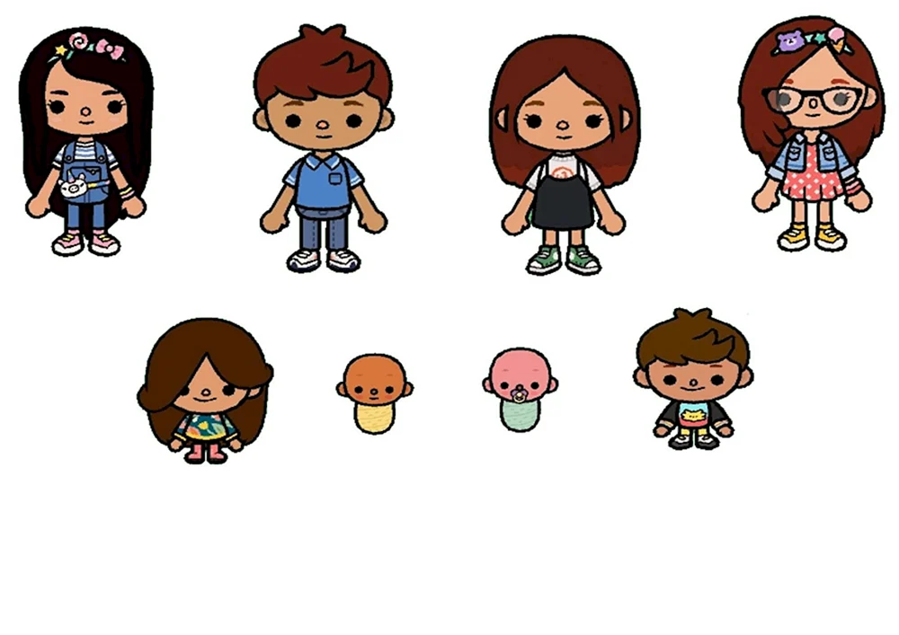 Toca Boca Boca Figuren Kinder