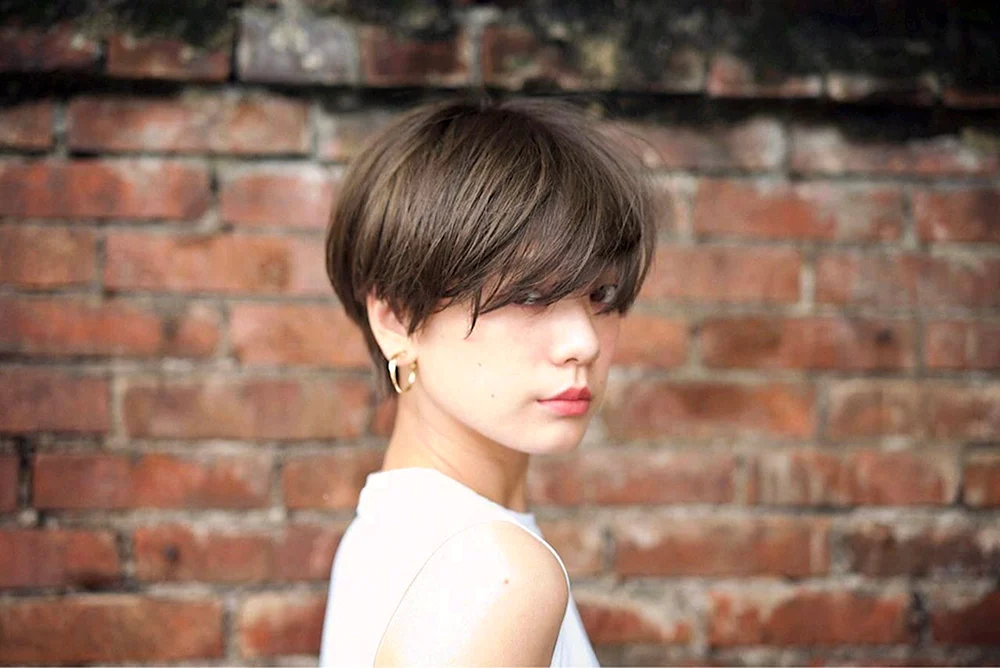 Koreanische Tomboy Frisur Pixie Bob