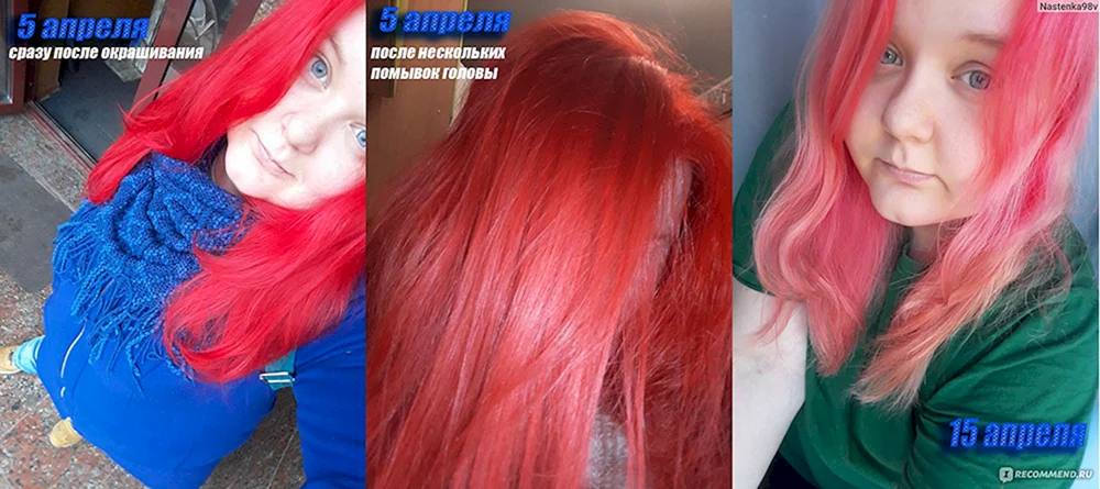 Brunetten, die ihr Haar rot gefärbt haben