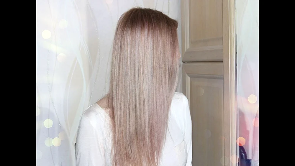 Tönung Aschblond