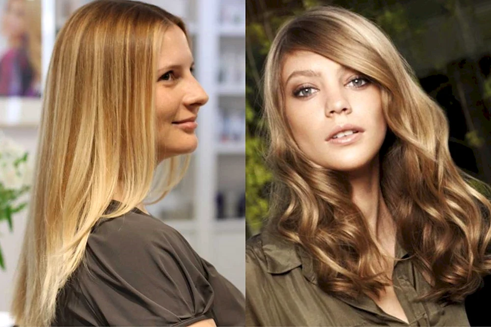 Tönung weizenblond