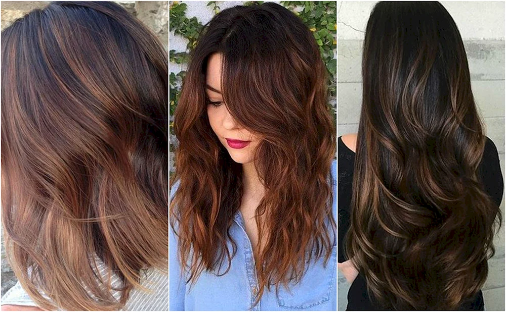 Balayage roter Bob