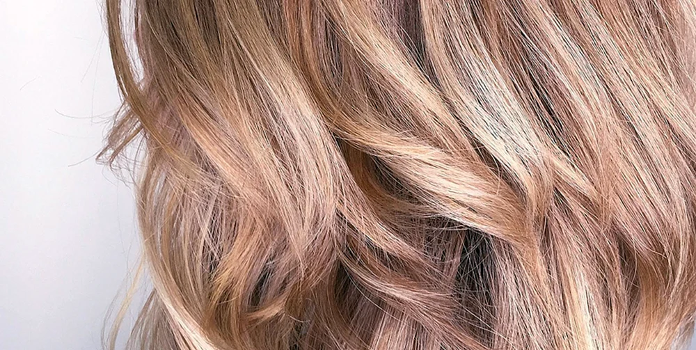 Rose Gold Balayage