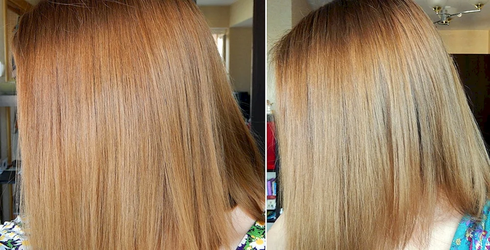 Tönung der Haare