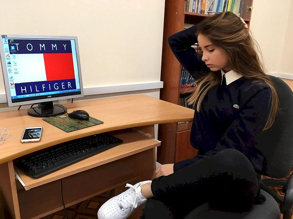 Top Mädchen in der Schule