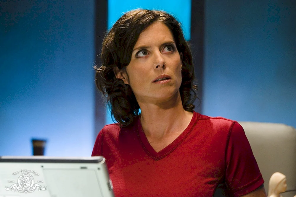 Torri Higginson im Badeanzug