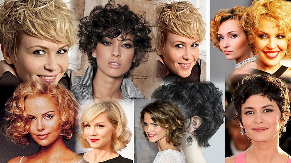 Blumenfrisuren für kurzes Haar