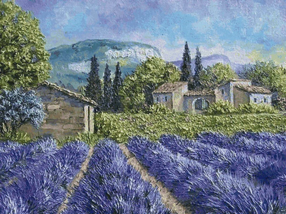 Toskana Provencal Landschaft