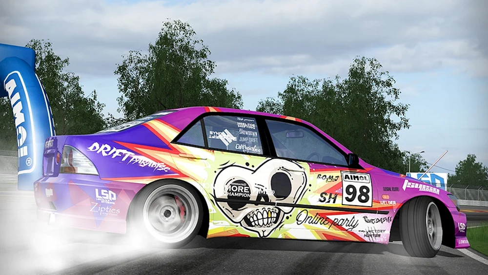 Toyota Altezza Vinyl Drift Paradise