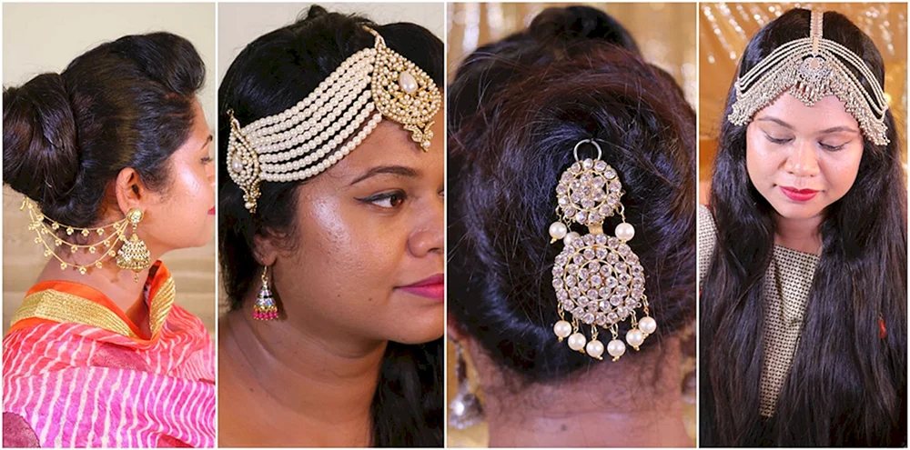 Makeup des alten Indien