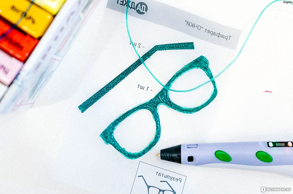 Schablone für 3d Stift